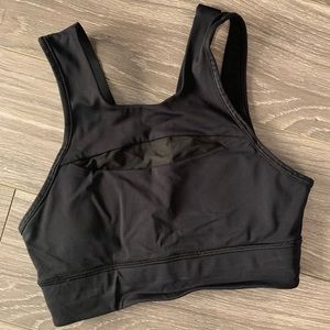 Cross back Lululemon sports bra